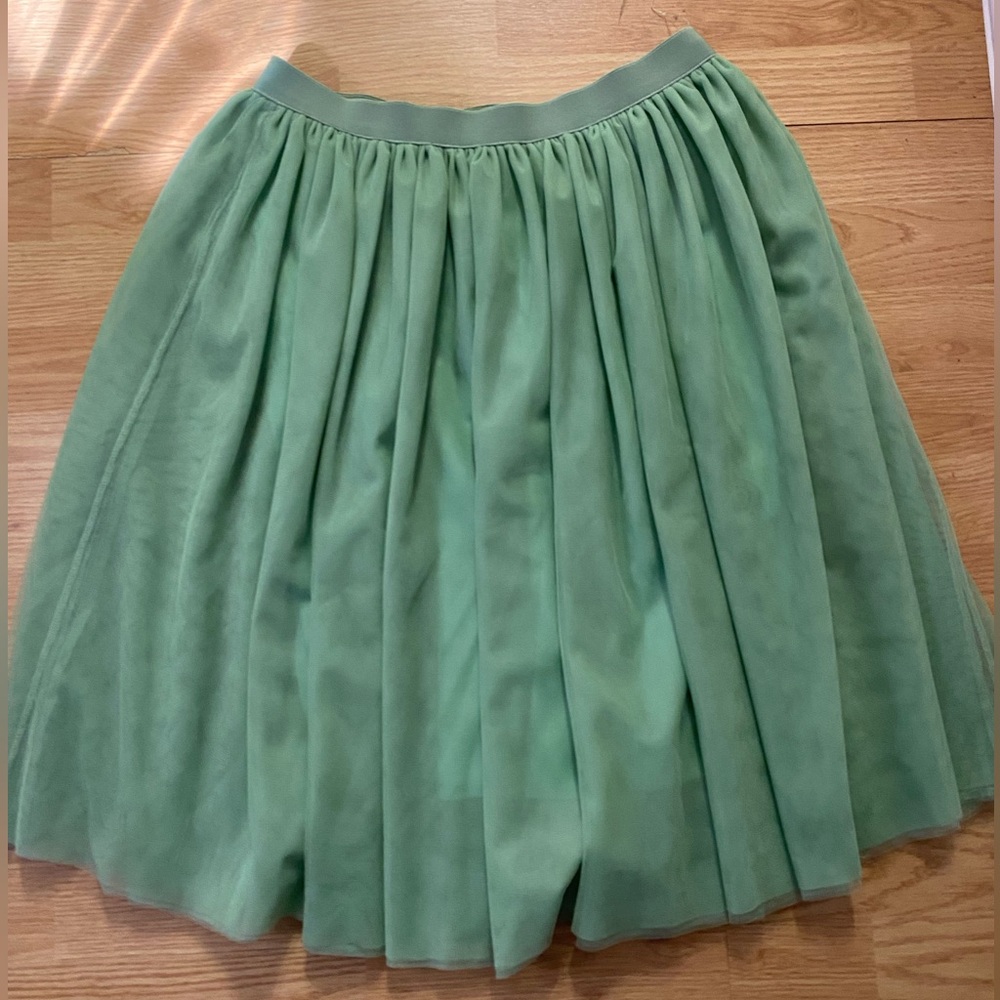 Women’s House of Flynn Green Layered Skirt